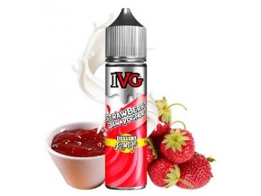 prichut ivg shake and vape strawberry jam yoghurt 18ml