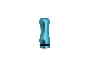 plastovy drip tip naustek 510 modry metalicky