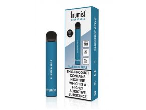 jednorazova e cigareta frumist disposable blueberry apple 20mg