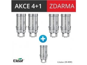 ismoka eleaf ec2 zhavici hlava 0,3ohm 4+1 zdarma