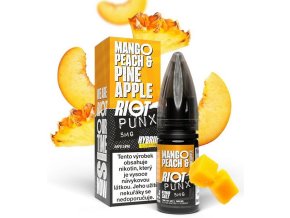e liquid riot salt hybrid mango peach pineapple 10ml 5mg 10mg 20mg