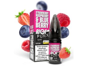 e liquid riot salt hybrid strawberry raspberry blueberry 10ml 5mg 10mg 20mg