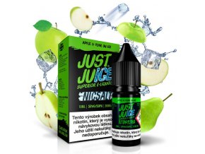 e liquidy just juice salt 10ml 20mg apple pear on ice