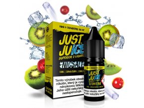 e liquidy just juice salt 10ml 20mg kiwi cranberry on ice