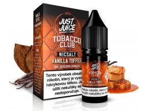 e liquidy just juice salt 10ml 20mg tobacco vanilla toffee