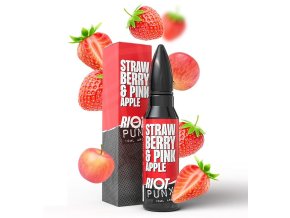 prichut riot squad punx shake and vape strawberry pink apple 10ml