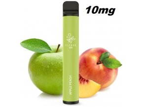 elf bar 600 jednorazova elektronicka cigareta apple peach 10mg