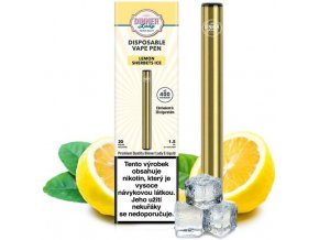 dinner lady vape pen elektronicka cigareta lemon sherbets ice 20mg