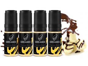 e liquid dreamix 4x10ml chocolate banana