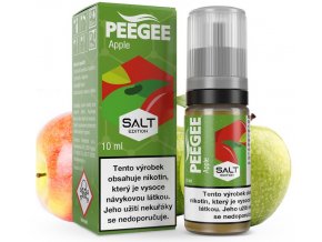 e liquid peegee salt apple jablko 10mg 20mg