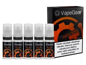 nikotinova premiova baze vapegear 70pg 30vg 5x10ml