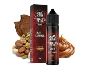 prichut just juice nutty caramel 10ml shake and vape