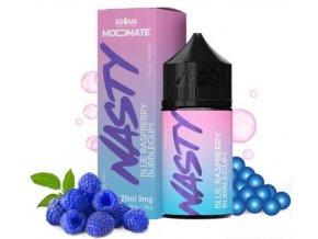 prichut nasty juice modmate blue raspberry bubblegum 20ml