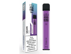 jednorazova e cigareta aroma king classic grape ice 20mg