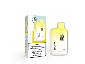 jednorazova elektro cigareta aroma king mini banana ice 20mg