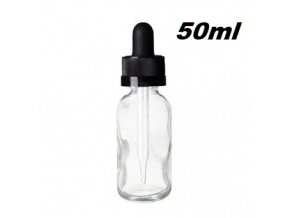 sklenena lahvicka s kapatkem 50ml