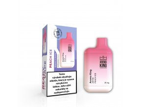 jednorazova e cigareta aroma king mini peach ice 20mg