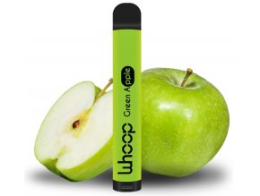 jednorazova e cigareta whoop green apple 20mg