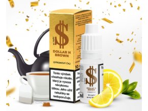 e liquid dollar h salt hybrid brown citronovy caj 18mg