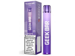 jednorazova e cigareta geek bar e600 20mg salt grape