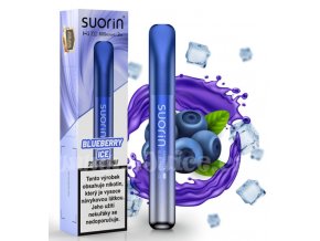 jednorazova e cigareta suorin bar hi700 disposable pod blueberry ice 20mg