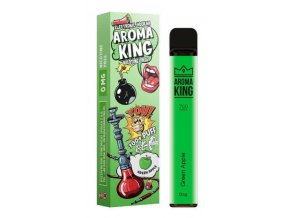 jednorazova e cigareta aroma king hookah green apple 0mg