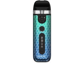 smoktech novo 5 elektronicka cigareta 900mah green blue cobra