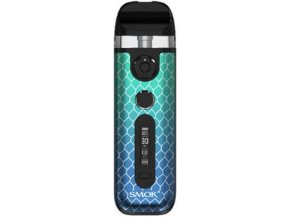 smoktech novo 5 elektronicka cigareta 900mah green blue cobra