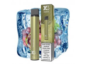 jednorazova e cigareta x4 salt grape ice 20mg