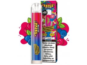 jednorazova e cigareta kurwa collection blueberry cranberry cherry 20mg