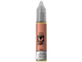 e liquid zap juice salt peach ice tea 10ml 20mg