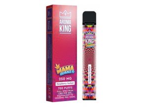 jednorazova e cigareta aroma king cbd mama huana raspberry sorbet 250mg