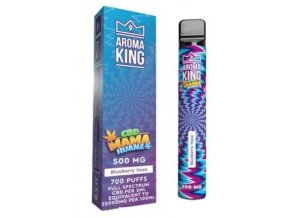 jednorazova e cigareta aroma king cbd mama huana blueberry haze 500mg