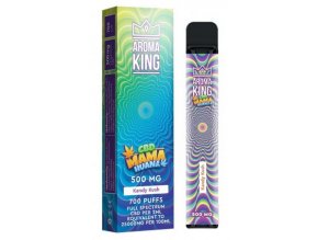 jednorazova e cigareta aroma king cbd mama huana kandy kush 500mg