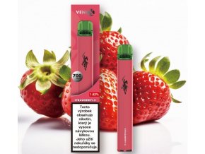 jednorazova e cigareta venix strawberry x jahoda 18mg