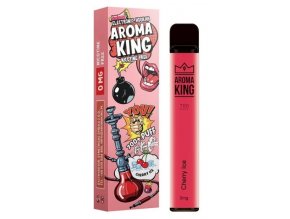 jednorazova e cigareta aroma king hookah cherry ice 0mg