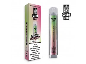 jednorazova e cigareta aroma king gem bar 700 passion kiwi guava 20mg