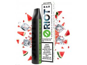 jednorazova e cigareta riot bar 10mg 20mg watermelon ice