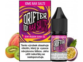 e liquid drifter bar salts kiwi passionfruit guava ice 10ml 10mg 20mg