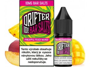 e liquid drifter bar salts pineapple peach mango 10ml 10mg 20mg