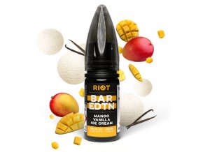 e liquid riot bar edtn salt 10ml 5mg 10mg 20mg mango vanilla ice cream