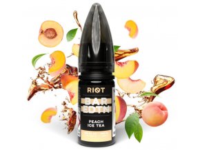 e liquid riot bar edtn salt 10ml 5mg 10mg 20mg peach ice tea