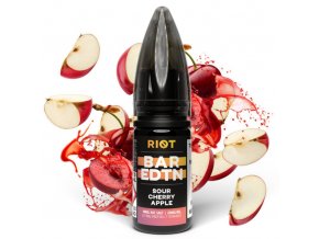 e liquid riot bar edtn salt 10ml 5mg 10mg 20mg sour cherry apple