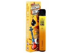 jednorazova e cigareta aroma king hookah pineapple 0mg bez nikotinu