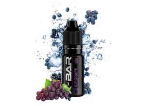 e liquid j well x bar nic salt 10ml 10mg 20mg ice grape