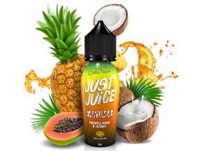 prichut just juice shake and vape pineapple papaya coconut 20ml