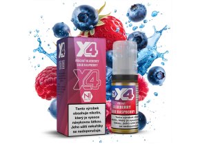 e liquid x4 bar juice blueberry sour raspberry 10ml 10mg 20mg