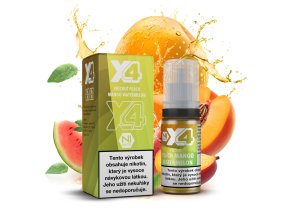 e liquid x4 bar juice peach mango watermelon 10ml 10mg 20mg