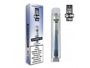 jednorazova e cigareta aroma king gem bar 700 blueberry ice 20mg