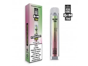 jednorazova e cigareta aroma king gem bar 700 strawberry kiwi 20mg